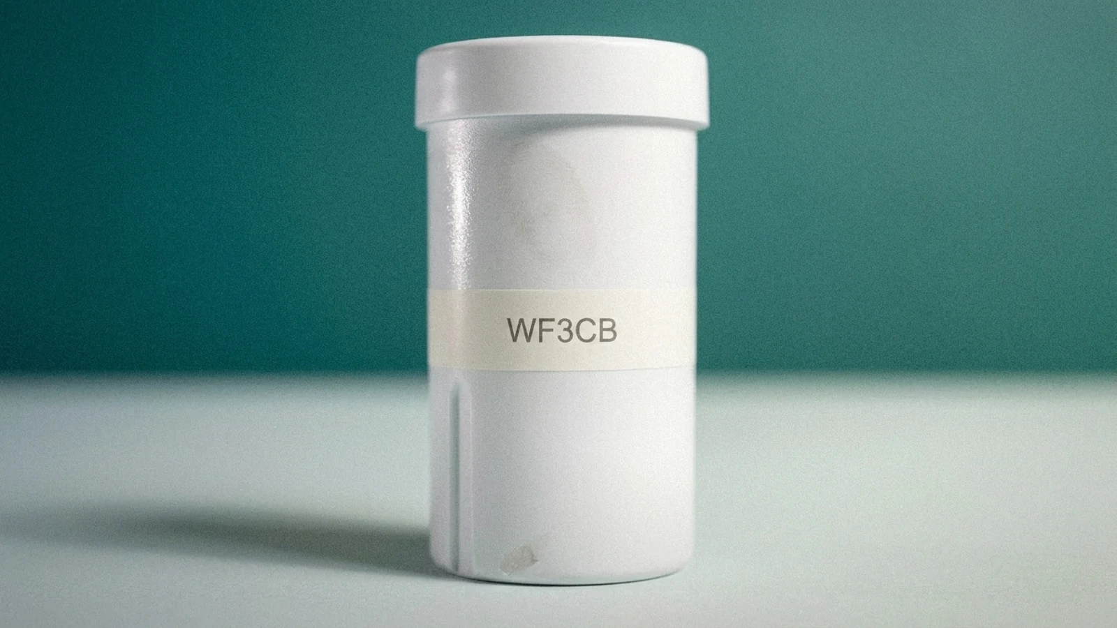 Unbranded white cylindrical refrigerator water filter cartridge representing Frigidaire WF3CB / PureSource 3 filter compatibility