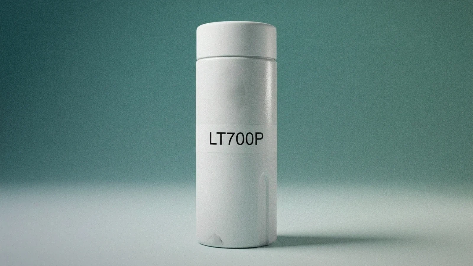 Unbranded white cylindrical refrigerator water filter cartridge representing LG LT700P filter compatibility